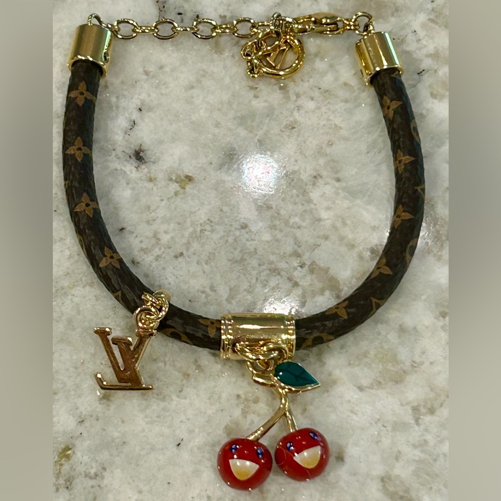 Louis Vuitton x Takashi Murakami 2025 Cherry collection bracelet NEW